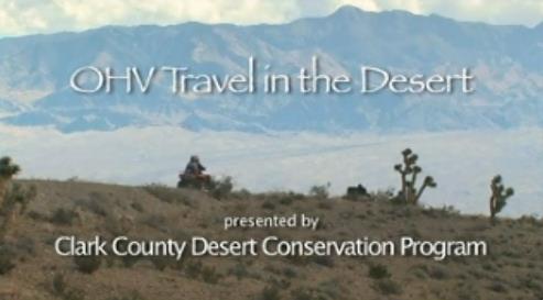 OHV Travel in Desert video